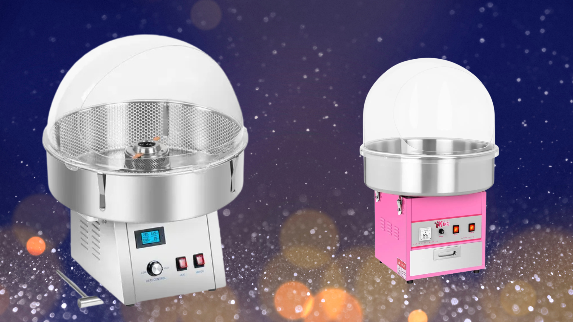 Bjud på nostalgisk sockervadd och skapa en magisk känsla på festen. Maskinen är enkel att använda och levererar fluffig, färsk sockervadd på bara några sekunder. Perfekt för barnkalas, marknader och större event där man vill erbjuda något extra. En garanterad publikfavorit som sprider både glädje och sötma.