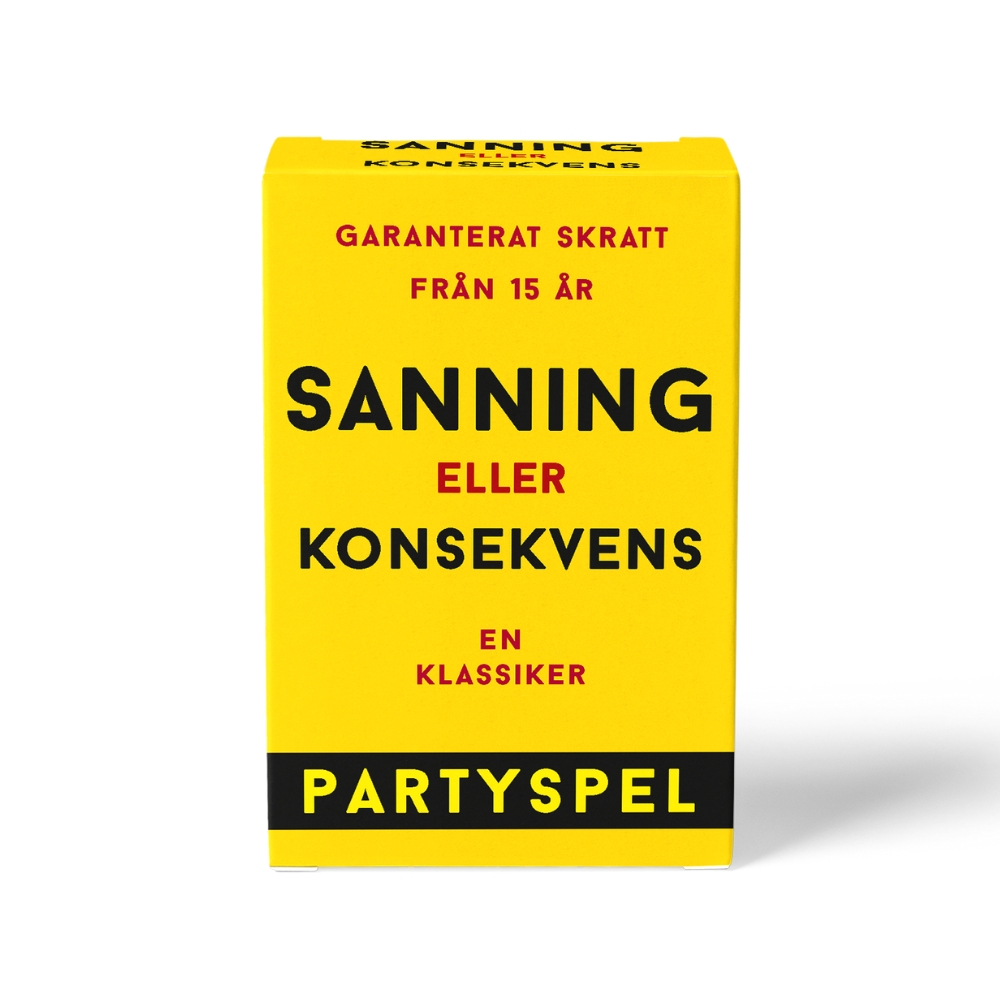 PARTYSPEL SANNING ELLER KONSEKVENS
